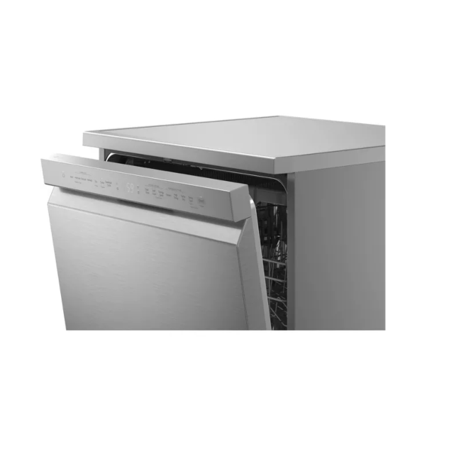 LG DF273FVS 14 Place Setting Truesteam™ Full Size Freestanding Dishwasher, Silver