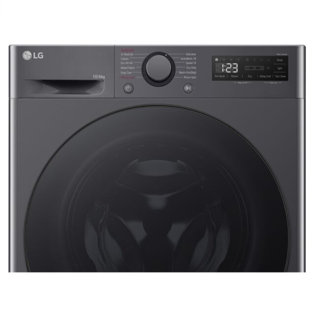 LG FWY706GBTN1 Freestanding Washer Dryer 10/6Kg