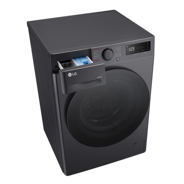 LG FWY706GBTN1 Freestanding Washer Dryer 10/6Kg