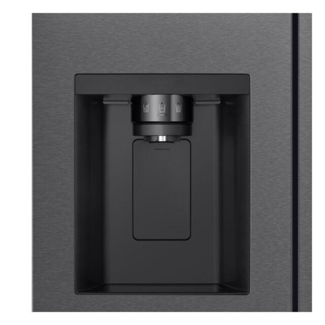 LG GSLC40EPPE 91.3Cm 50/50 Frost Free American Fridge Freezer - Matte Black
