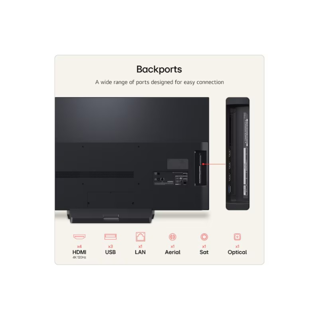 LG OLED48G66LS 48 Inch Lg Oled Evo Ai G6 4K Smart TV 2026