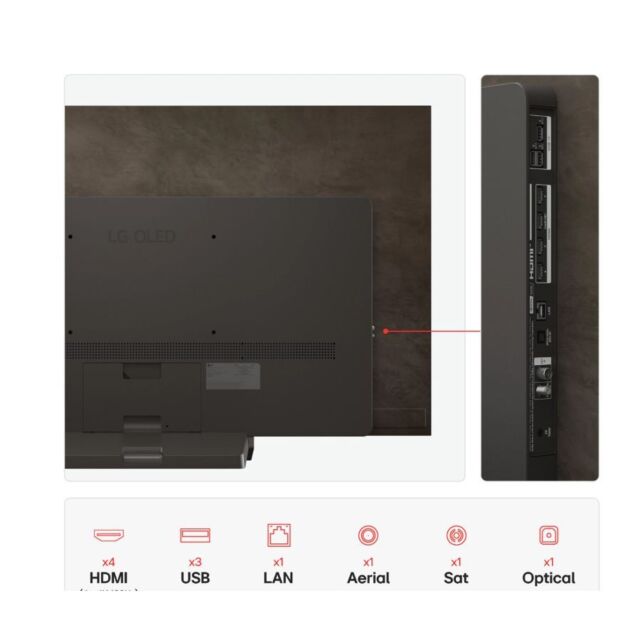 LG OLED55C56LB 55inch 4K 120Hz OLED SMART TV a9 AI Processor