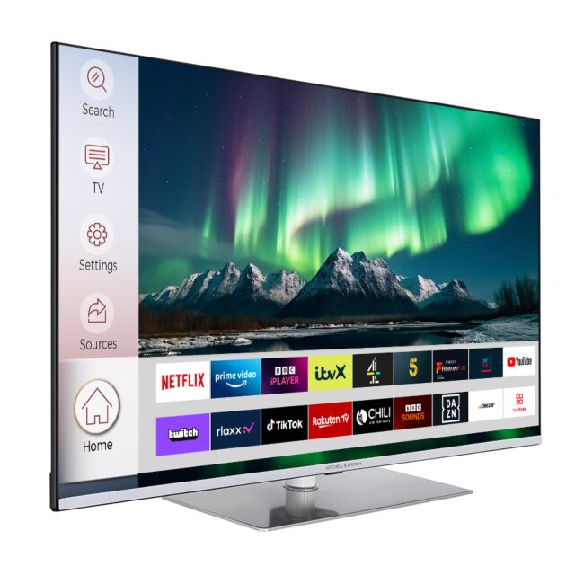 Mitchell & Brown JB-43BL1811LINUX 43In Smart 4K TV
