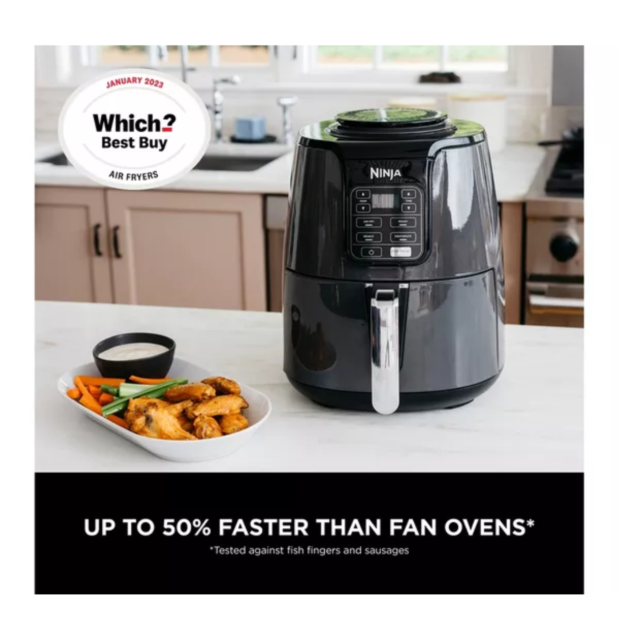 Ninja AF100UK 3.8L Air Fryer And Dehydrator
