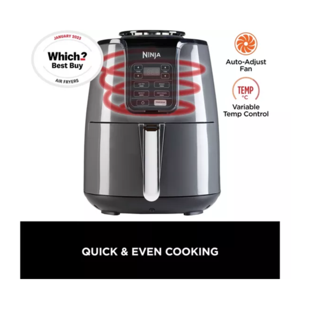 Ninja AF100UK 3.8L Air Fryer And Dehydrator