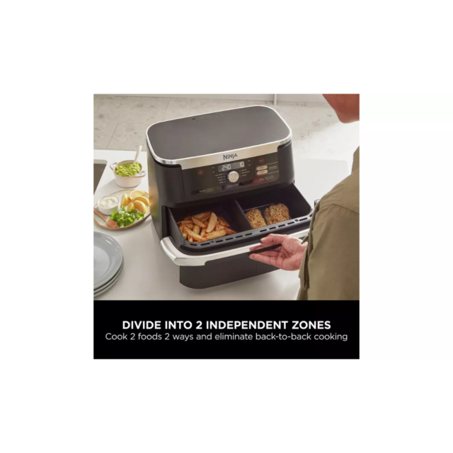 Ninja AF500UK Foodi Flexdrawer Air Fryer 10.4L