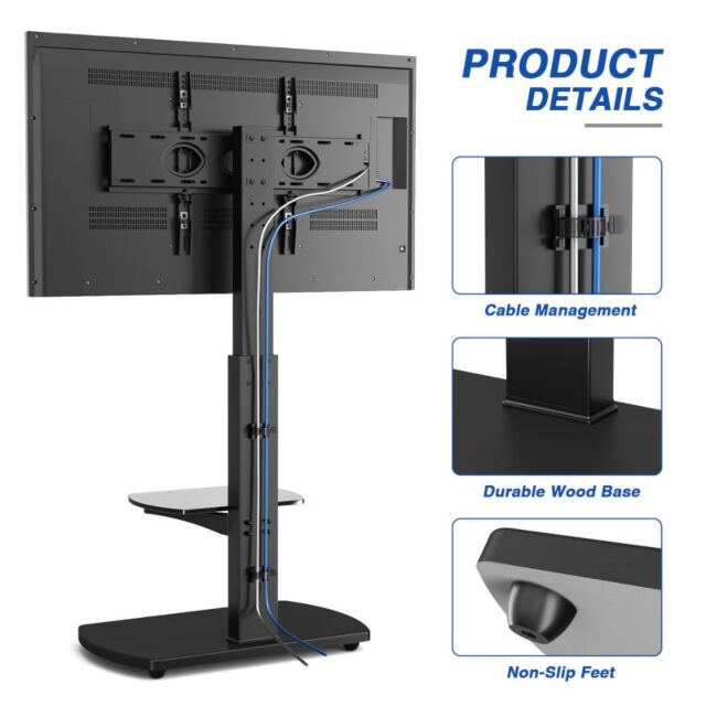 PPS FS1-BLK Black Pedestal Floor Stand