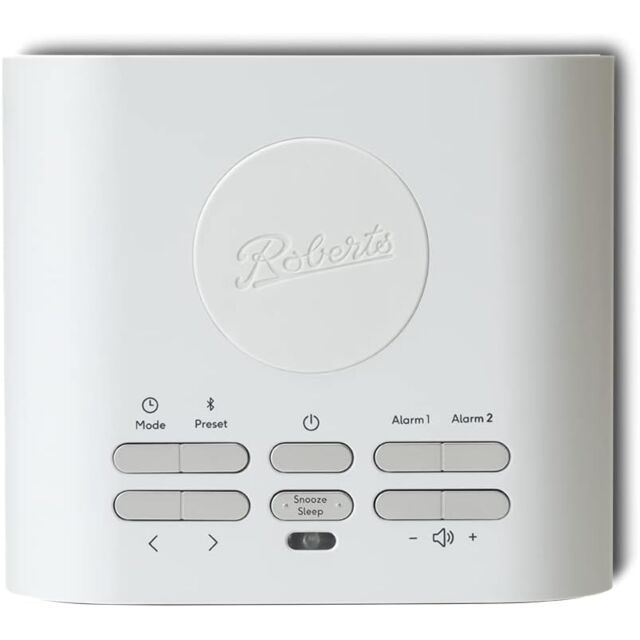 Roberts ORTUSCHARGEW FM RDS / Bluetooth / Wireless Charging Alarm Clock Radio