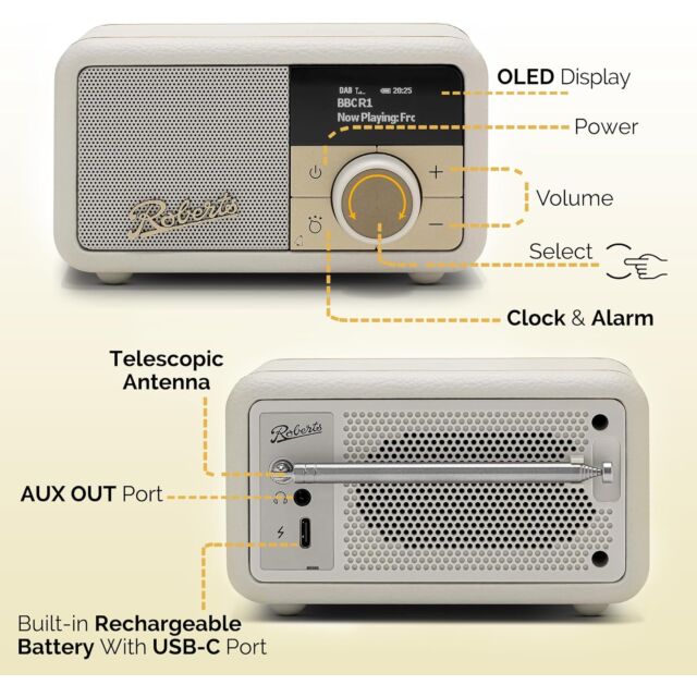 Roberts REV-PETITE2PC DAB Radio