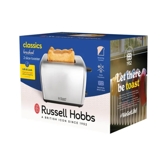 Russell Hobbs 24080 2 Sliced Brushed Toaster