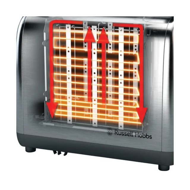 Russell Hobbs 24080 2 Sliced Brushed Toaster
