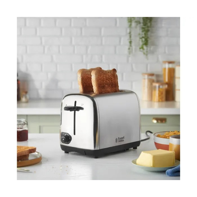 Russell Hobbs 24080 2 Sliced Brushed Toaster