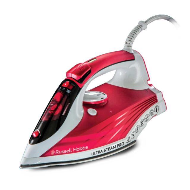 Russell Hobbs RH3990 2600 Ultra Steam Pro Iron Pink