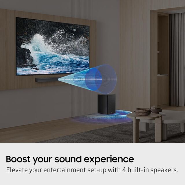 Samsung HW-B650F 3.1ch B-series Soundbar with Subwoofer, Dolby 5.1ch