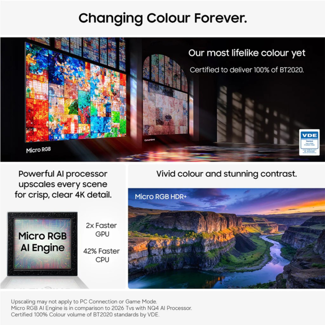 Samsung MRE65R85HA Samsung Mre65r85ha 65inch Micro Rgb 4K TV