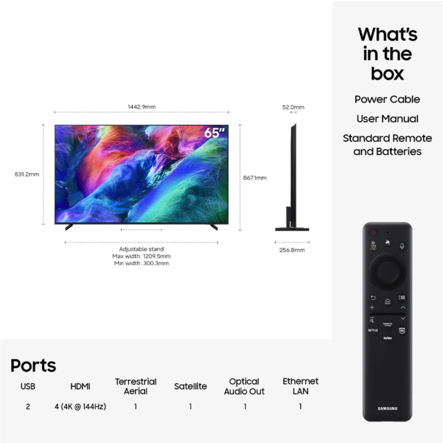 Samsung MRE65R85HA Samsung Mre65r85ha 65inch Micro Rgb 4K TV