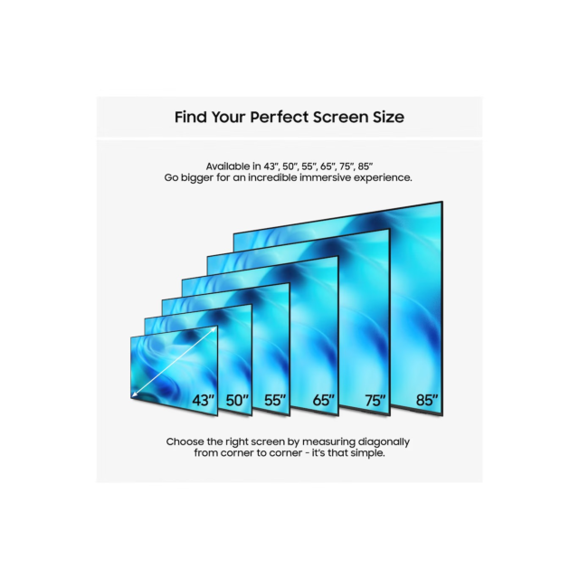 Samsung UE43U8020HKXXU 43inch Crystal Uhd U8020h 4K Samsung Vision Ai Smart TV (2026)