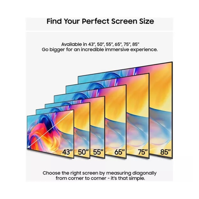Samsung UE55M70HA Samsung M70h 55inch 4K Mini Led Vision Ai Smart TV 2026