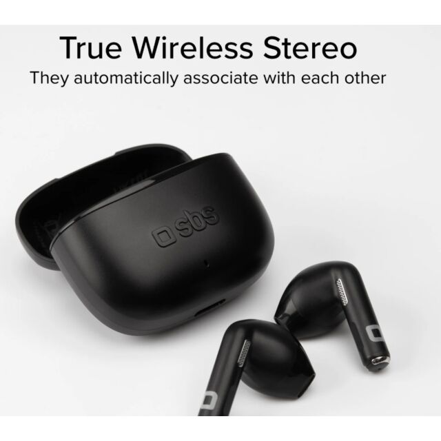 SBS 85624 Go Podstwsn Ear With Case Black