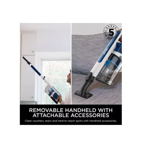 Shark IZ380UK Powerpro Cordless Stick Vacuum Anti Hair Wrap, Floor Detect.