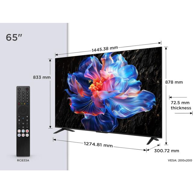 Tcl 65V6C 65inch Smart Led TV