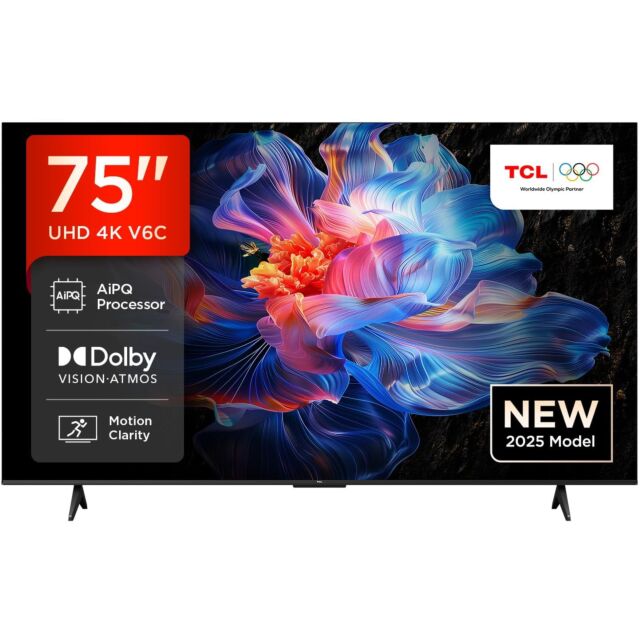 Tcl 75V6C 75inch Smart Led TV