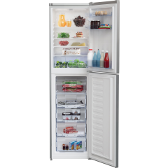 Beko CFG4501S Beko Silver 201Cm Tall Frost Free Fridge Freezer