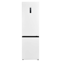 Midea MDRB521MIC01 Freestanding White Frost Free Fridge Freezer 