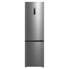 Midea MDRB521MIC46 Freestanding Frost Free Silver Fridge Freezer