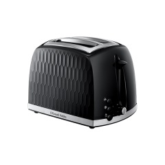 Russell Hobbs RH26061 Honeycomb 2 Slice Toaster Black