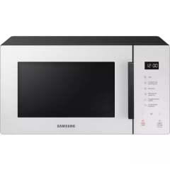 Samsung MS23T5018AE/EU Glass Front 23 Litre Solo Microwave - Cotta White