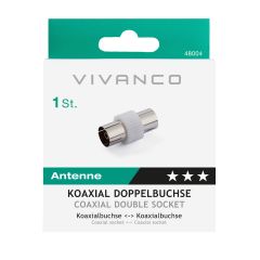 Vivanco 48004 Co-Axial Coupler