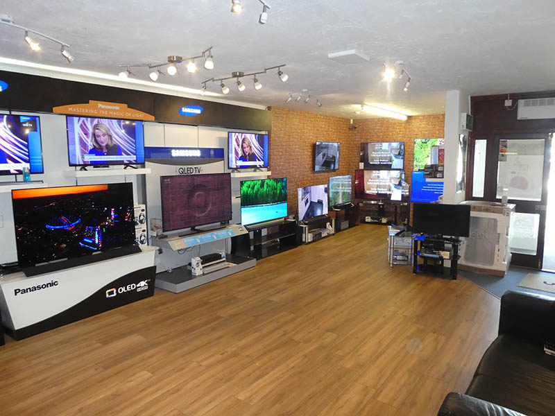 Display of Home Entertainment.