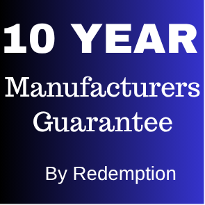 10 Year Manufacturers Guarantee